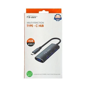 هاب 4 پورت تایپ سی (Type-C) به USB 3.0 دی نت مدل 065 بدنه فلزی 2