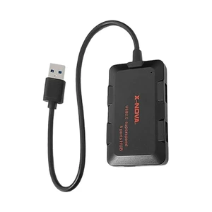 هاب 4 پورت ایکس نووا (X-NOVA) مدل X1070 (مجهز به ورودی آداپتور برق) 2
