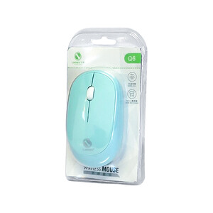ماوس بی سیم لایماید (Limeide) مدل Q6 | رنگ آبی (طراحی Pebble و باریک)2