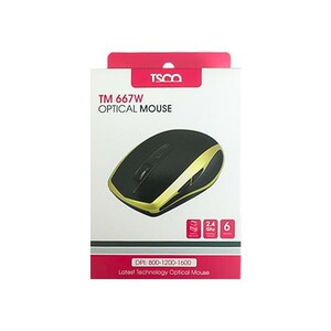 ماوس بی سیم تسکو (TSCO) مدل TM 667W | ۶ کلید، حسگر ۱۶۰۰ DPI و طراحی ارگونومیک3