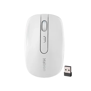 ماوس بی سیم سایلنت هترون مدل HMW112SL - سفید