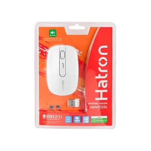 ماوس بی سیم سایلنت هترون مدل HMW112SL - سفید 2