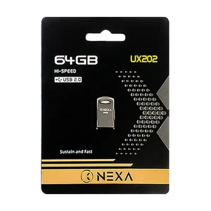 فلش مموری NEXA مدل UX202 | 64 گیگابایت USB 2.0 با طراحی فلزی مستحکم2