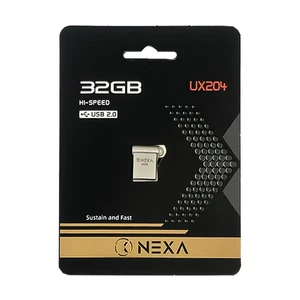 فلش مموری NEXA UX204 ظرفیت 32 گیگابایت | رابط USB 2.0، بدنه فلزی مقاوم2