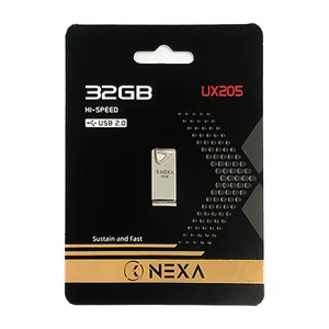 فلش مموری NEXA UX205 ظرفیت 32 گیگابایت | USB 2.0، بدنه فلزی مقاوم2