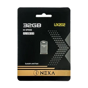 فلش مموری NEXA UX202 ظرفیت 32 گیگابایت | رابط USB 2.0، بدنه فلزی مقاوم2