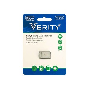 فلش مموری وریتی V813 ظرفیت 32 گیگابایت | بدنه فلزی ضد آب و ضد ضربه2