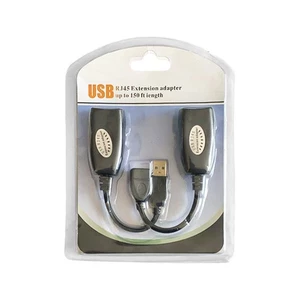 تبدیل اکستندر USB با کابل شبکه مدل 042 (USB to RJ45 Extender) 2