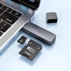 رم ریدر (کارت خوان) دو کاره USB 2.0 هوکو مدل HB45 (پشتیبانی تا 2TB )2