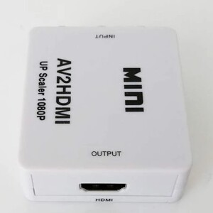 تبدیل AV به HDMI مدل 008 | Mini AV2HDMI Up Scaler 1080P 2