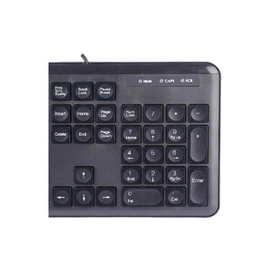 کیبورد سیمی سادیتا مدل SK-303 (استاندارد و اداری / حروف فارسی)3