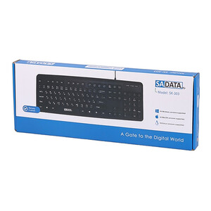 کیبورد سیمی سادیتا مدل SK-303 (استاندارد و اداری / حروف فارسی)4