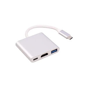 هاب و مبدل چندکاره Type-C به HDMI 4K / USB 3.0 / Type-C
