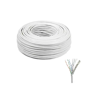کابل شبکه مرکوری مدل Cat6 FTP حلقه 305 متری