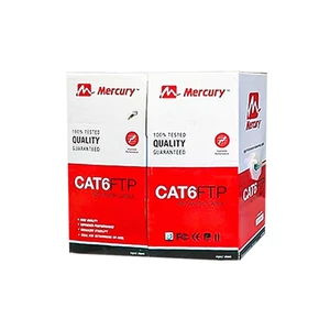 کابل شبکه مرکوری مدل Cat6 FTP حلقه 305 متری 2