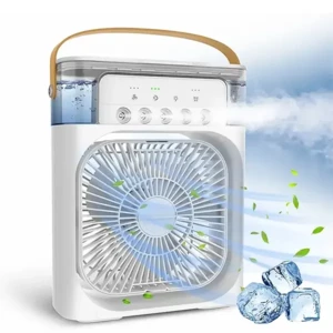 پنکه رومیزی مه پاش و رطوبت‌ساز (Air Cooler Fan) دارای پورت Type-C4