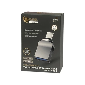 مبدل OTG تایپ سی بایبل (Baybel) مدل OT-04 سرعت 10Gbps 3