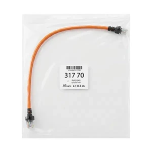 کابل شبکه CAT6 U/UTP نگزنس (Nexans) طول 0.3 متر (30 سانتی‌متر)2