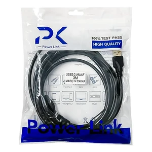 کابل افزایش طول USB 2.0 برند PK (Power Link) طول 3 متر2