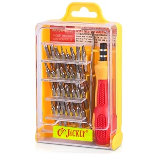 ست پیچ گوشتی ۳۲ عددی جک لی مدل JK-6032D مخصوص تعمیرات