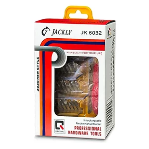 ست پیچ گوشتی ۳۲ عددی جک لی مدل JK-6032D مخصوص تعمیرات4