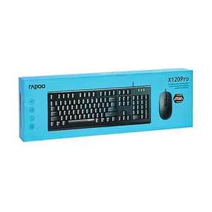 ست کیبورد و ماوس با سیم رپو مدل X120Pro 2