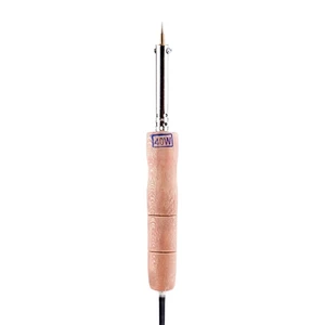 هویه ۴۰ وات حرارت مدل قلمی با دسته چوبی عایق حرارت (Hararat 40W Soldering Iron) 2