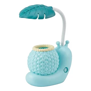 چراغ مطالعه و جامدادی رومیزی فانتزی طرح حلزون مدل BH-1103
