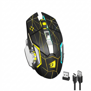 ماوس گیمینگ بی‌سیم جرتک مدل NASUS W200 (شارژی با نورپردازی RGB)