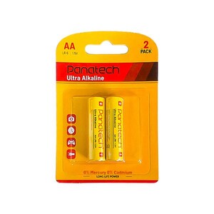 باتری قلمی اولترا آلکالاین پاناتک مدل LR6 بسته ۲ عددی | باتری AA ۱.۵ ولت Panatech Ultra Alkaline