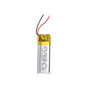 باتری لیتیوم پلیمر برددار مدل 401030 ظرفیت 90mAh | باتری 3.7 ولت سبک و شارژی