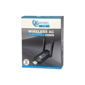 کارت شبکه و دانگل وای‌فای دو آنتن USB 3.0 بیبل (BAYBEL) مدل D-56 | دو بانده (Dual Band)2