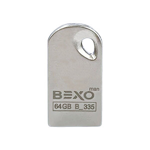 فلش مموری ۶۴ گیگابایت بکسو (BEXO) مدل B-335 رابط USB 2.0 | فلزی و ضدآب2