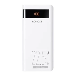 شارژر همراه (پاوربانک) 30000 میلی‌آمپر روموس (ROMOSS) مدل Sense 8PF | فست شارژ 22.5 وات و نمایشگر دیجیتال2