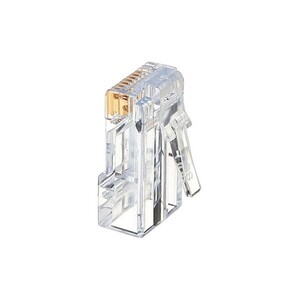 سوکت شبکه CAT6 کانکتور RJ45 مدل 024 (بسته ۱۰۰ عددی)