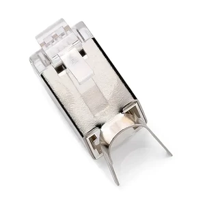سوکت شبکه CAT7 SFTP شانه‌دار ته‌باز (Open End) - بسته ۲۰ عددی 2