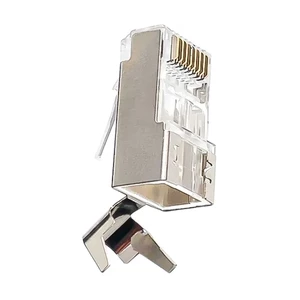 سوکت شبکه CAT7 SFTP شانه‌دار ته‌باز (Open End) - بسته ۲۰ عددی 3