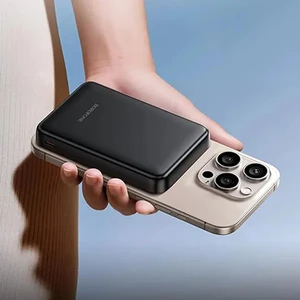 شارژر همراه وایرلس مگنت بروفون مدل BJ82A ظرفیت 10000mAh | فست شارژ 22.5W و PD 20W4
