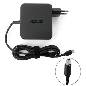 شارژر لپ تاپ ایسوس (ASUS) کانکتور Type-C با خروجی 20 ولت و 2.25 آمپر (45 وات)