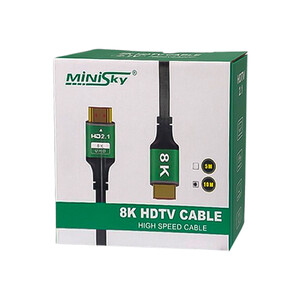 کابل HDMI مینی اسکای 8K مدل V2.1 (طول 10 متر) | Minisky 19+1
