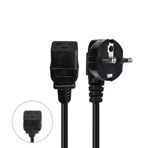 کابل برق سرور و UPS ضخیم مدل C19 گلد اسکار (مس  3 × 1.5) طول  1.8 متر