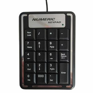 کیبورد اعداد (نام‌پد) سیمی NUMLOCK مدل K-015 مخصوص حسابداری