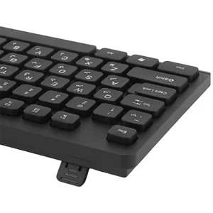 کیبورد سیمی پی نت (P-net) مدل KB-900 با حروف فارسی