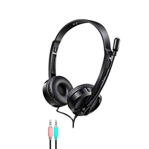 هدست با سیم رپو مدل H100 | هدفون مکالمه و کلاس آنلاین