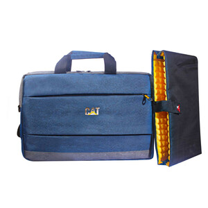 کیف لپ تاپ دستی و اداری کت مدل CAT 016 (دارای ضربه‌گیر حبابی)