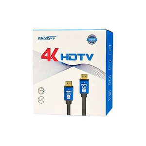کابل تصویر HDMI طول  10  متر مینی اسکای (Minisky) کیفیت 4K ورژن 2.0