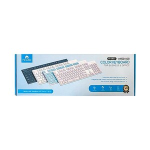 کیبورد با سیم میکوسو مدل KB-052U | صفحه کلید رنگی اداری و خانگی  ۲. توضیح کوتاه:3