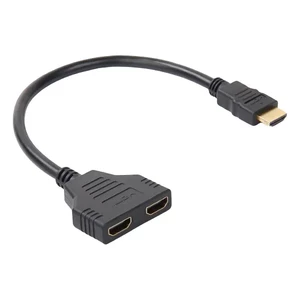 کابل تبدیل  1  به  2  پورت HDMI (اسپلیتر تصویر پسیو)
