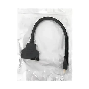 کابل تبدیل  1  به  2  پورت HDMI (اسپلیتر تصویر پسیو)