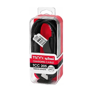 کابل تبدیل USB به Type-C تسکو مدل TC C205 (طول 1  متر)